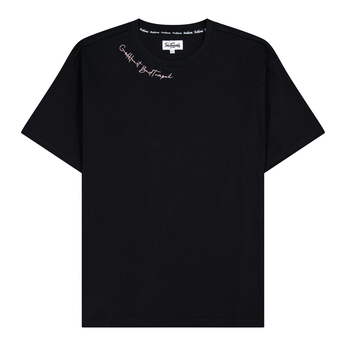 Black_Tee_Pink_Embroidery_Fron